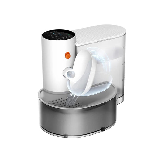 FreshCat Pure - Fuente de Agua Inteligente para Gatos 3 L con Autorelleno y Sin Filtros